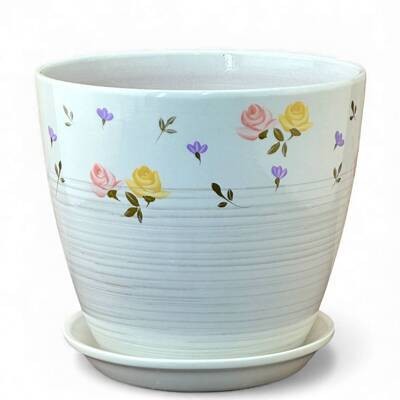 Кашпо Бутон №-РС-171 Ситец №-1 D-12см-0,9л