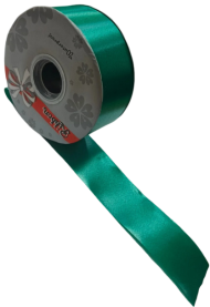 Лента Простая 5см*100ярд Изумрудная