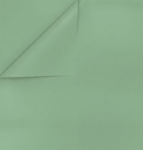 Пленка Листами Матовая однотонная Ментол 58/58см (1уп/20шт) Цена за лист