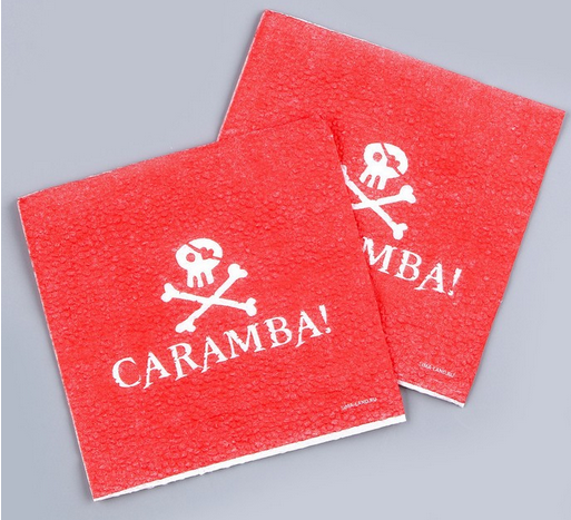 Салфетки бумажные Пираты набор 20шт Арт-9684262