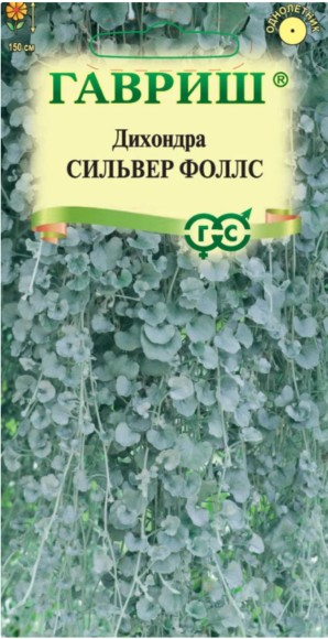 Цветы Дихондра Сильвер Фоллс ЦВ/П (ГАВРИШ) 3шт однолетник более 1,5м