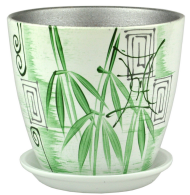 Кашпо Бутон №-РС-01 Бамбук №-4 D-21см Кашпо Бутон №-РС-01 Бамбук №-4 D-21см