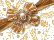 Конверт Под Сертификат Новогодний Арт-9201712 (1уп/10шт)