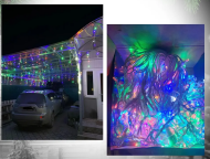 Электрогирлянда 6м уличная Цветная Арт-3407