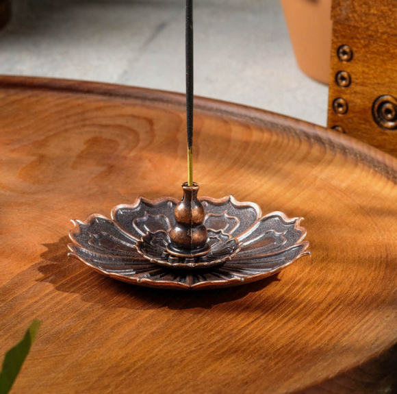 Подставка для благовоний Жасмин D-88мм Медный