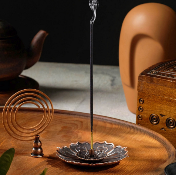 Подставка для благовоний Жасмин D-88мм Медный