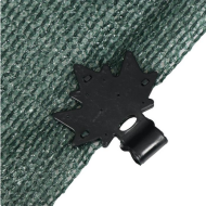 Клипса садовая Кленовый лист Набор 20шт Арт-6301092 для крепления затеняющей сетки