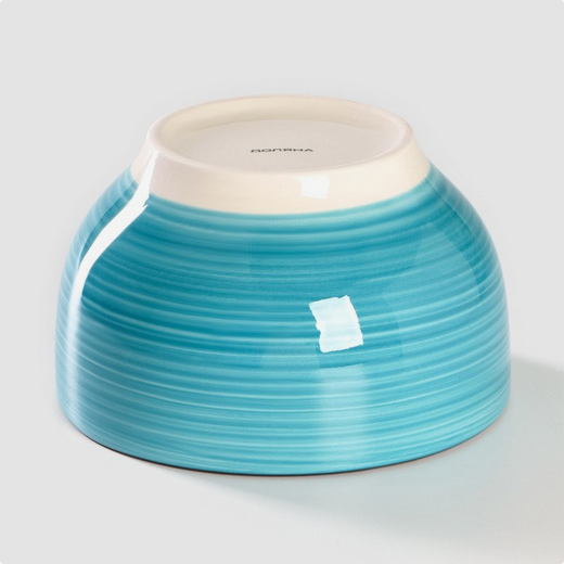 Салатник керамический Морской мир 800мл Голубой Арт-4933197