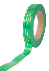 Лента Золот полоса Многополос 2см*50ярд Зеленая Лента Золот полоса Многополос 2см*50ярд Зеленая