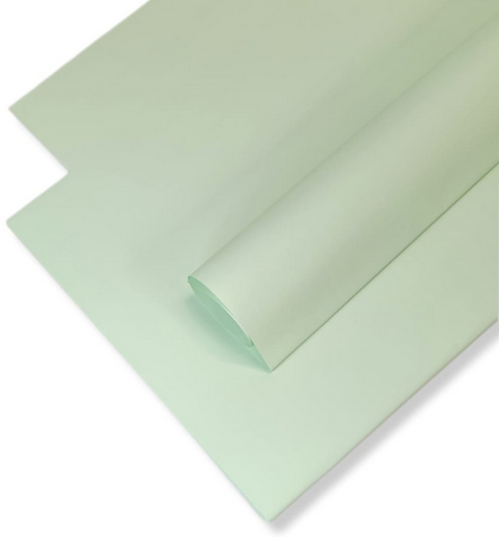 Пленка Листами Матовая однотонная Светло-Фисташковая 58/58см (1уп/10шт) Цена за лист