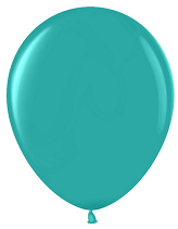 Шар латексный 12/30см металлик Изумрудно Зеленый 1уп/100шт