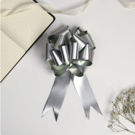 Бант Шар 4,5см Серебро Арт-7986181