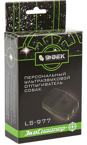 Отпугиватель Собак Персональный Ультразвуковой 14*7см ЭкоСнайпер LS-977 Отпугиватель Собак Персональный Ультразвуковой 14*7см ЭкоСнайпер LS-977