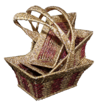 Набор Корзинок Плетёных 3шт FL-5371