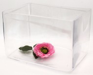 Ваза стеклянная D-30см Н-22см Арт-27-605