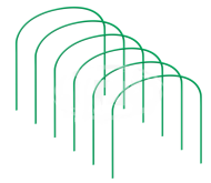 Дуги парниковые трубки в ПВХ 3,0мет Набор 6шт (D-10мм) В-120см/Ш-100см Дуги парниковые трубки в ПВХ 3,0мет Набор 6шт (D-10мм) В-120см/Ш-100см