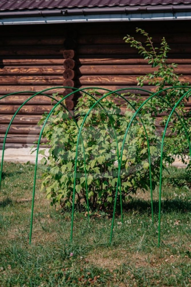 Дуги парниковые трубки в ПВХ 3,0мет Набор 6шт (D-10мм) В-120см/Ш-100см Дуги парниковые трубки в ПВХ 3,0мет Набор 6шт (D-10мм) В-120см/Ш-100см