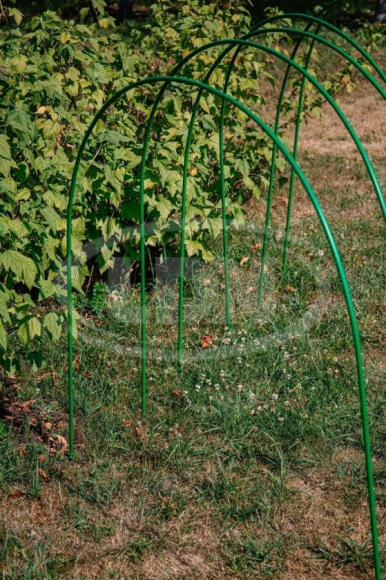 Дуги парниковые трубки в ПВХ 3,0мет Набор 6шт (D-10мм) В-120см/Ш-100см Дуги парниковые трубки в ПВХ 3,0мет Набор 6шт (D-10мм) В-120см/Ш-100см