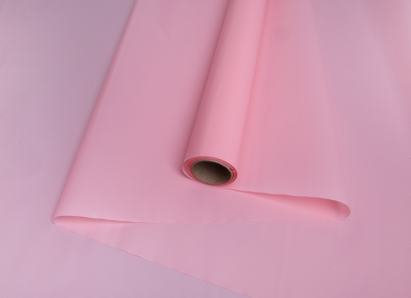 Пленка матовая однотонная Идеал Персик 60см/10м Пленка матовая однотонная Идеал Персик 60см/10м