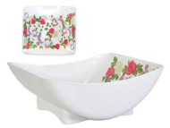 Салатник пластик Деко 0,45лит Розы Арт-М-1332 (М-пл)