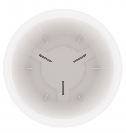 Горшок Афина 3лит Белый с поддоном М-6541 (БАШ)