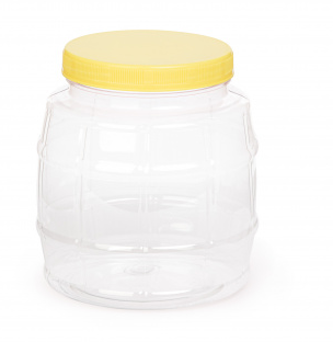 Банка пластиковая Бочонок 2лит М-690 БАШ