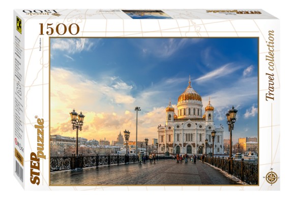 Мозаика Puzzle 1500 Храм Христа Спасителя 83053