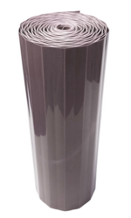 Лента Бордюрная гофрированная 30см*9м Коричневая Дачная Мозаика