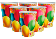 Стакан бумажный Воздушные шары 250мл*6шт Арт-30000857