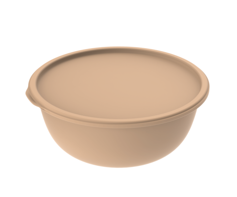 Набор мисок Шарм №-4 Какао 4шт (1,3лит/2,3лит/3,7лит/5,6лит)