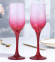 Набор Свадебных бокалов Совет да любовь Красно-Розовые 2шт*200мл Арт-2882220