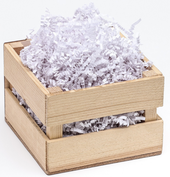 Наполнитель Бумажный 100гр Белый для Подарков