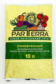 Грунт PARTERRA Универсальный 10лит (1уп/6шт) Нов-Агро Грунт PARTERRA Универсальный 10лит (1уп/6шт) Нов-Агро