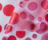 Пленка матовая Дикий Горох Красная 60/200гр