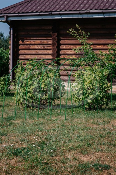 Дуги парниковые трубки в ПВХ 4,0мет Набор 6шт (D-10мм) В-170см/Ш-100см Дуги парниковые трубки в ПВХ 4,0мет Набор 6шт (D-10мм) В-170см/Ш-100см