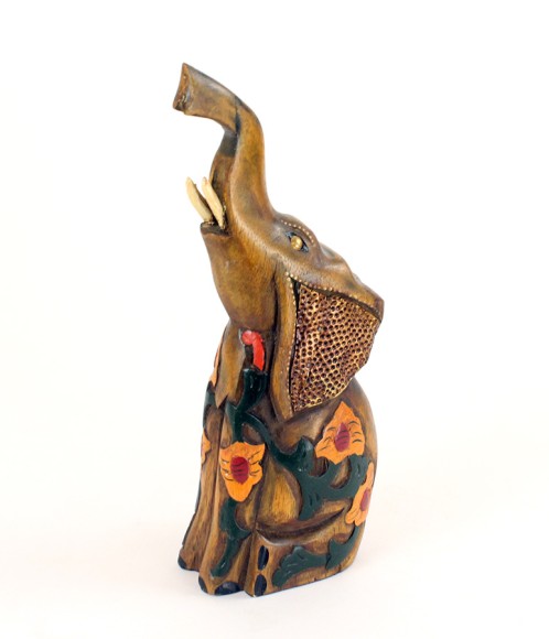 Статуэтка Слон дерево Н-33м Арт-АМВ08-020 (СКИДКА - 20%)