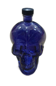 Графин стекло Череп 0,77лит Фиолетовый Прозрачный