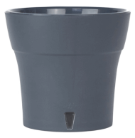 Горшок Santino Дали 1,2лит Антрацит (с дренажной системой)