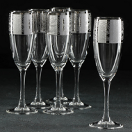 Набор Бокалов Jungle Серебро 6шт*170мл Арт-7163752