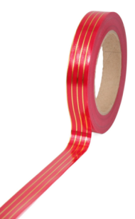 Лента Золот полоса Многополос 2см*50ярд Малиновая Лента Золот полоса Многополос 2см*50ярд Малиновая