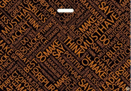 Сумочка пакет п/э 500*710мм Максима чёрный Арт-521564