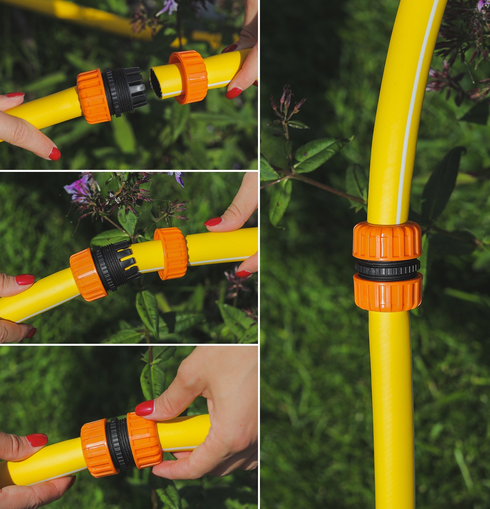 Муфта соединительная для шланга 3/4"(19мм) Greengo Арт-150975