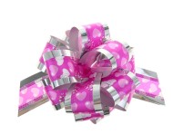 Бант Шар 5см Воздушные сердца на Розовом Арт-848873