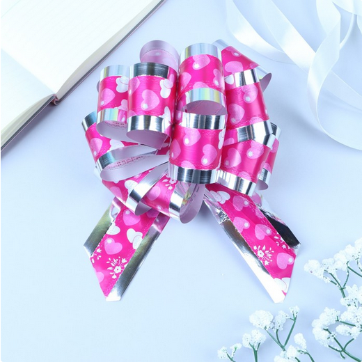 Бант Шар 5см Воздушные сердца на Розовом Арт-848873 Бант Шар 5см Воздушные сердца на Розовом Арт-848873