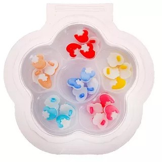 Бусы Сердечки 6 отделений 143842 Бусы Сердечки 6 отделений 143842