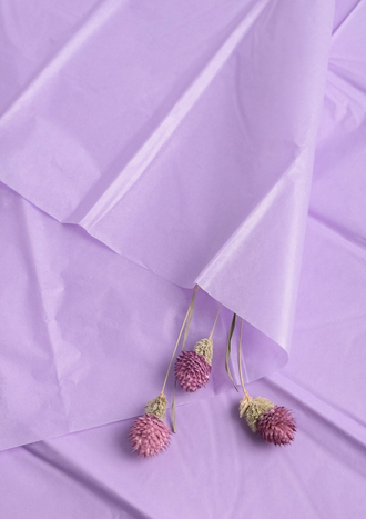 Бумага листами Тишью 50*66см Фиолетовая (1уп/10шт) ЦЕНА за лист