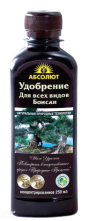 Удобрение Абсолют Бонсай 250мл (1уп/25шт) Зал Упаковка Удобрение Абсолют Бонсай 250мл (1уп/25шт) Зал Упаковка
