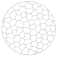Решётка пластиковая для раковины Круглая d-30см Арт-М-1152