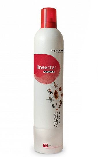 Аэрозоль от бытовых насекомых INSECTA 750мл (1уп/6шт) min 1шт