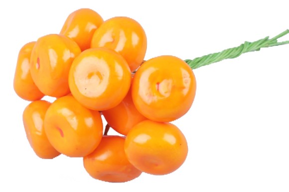 Мандарин на проволоке 3см 1/12 Цена за 1 шт.